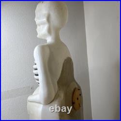 Vintage Halloween RIP Tombstone Skeleton Headstone Blow Mold Empire Works Flaws Vintage Halloween RIP Tombstone Skeleton Headstone Blow Mold Empire Works Flaws