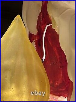 Vintage Holiday Living Blow Mold 30 Candle Sticks Christmas Original Box