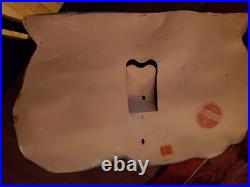 Vintage JOL Halloween Plastic Vaccuform Blow Mold Flatback Plaque Star Band Co