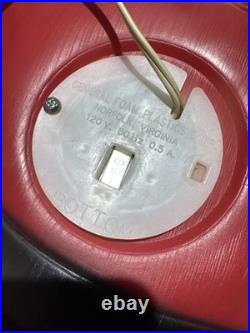 Vintage Light Up Blow Mold Waving Santa Christmas General Foam Plastics 40 Vintage Light Up Blow Mold Waving Santa Christmas General Foam Plastics 40