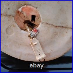 Vintage Lighted Santa Christmas Blow Mold 38 Grand Venture with Light Not Tested