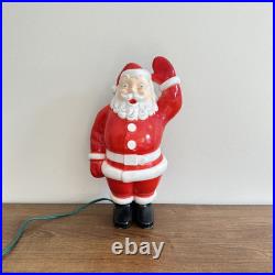 Vintage Lot 13 Empire Christmas Blow Molds Snowman Candle + Wall Hanger Santa