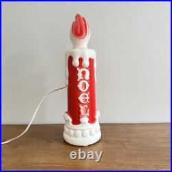 Vintage Lot 13 Empire Christmas Blow Molds Snowman Candle + Wall Hanger Santa