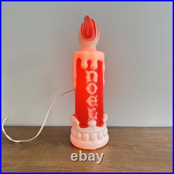Vintage Lot 13 Empire Christmas Blow Molds Snowman Candle + Wall Hanger Santa