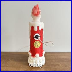 Vintage Lot 13 Empire Christmas Blow Molds Snowman Candle + Wall Hanger Santa