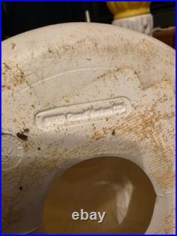 Vintage Mid Century Christmas Grand Venture 1999 Blow Mold Candles Pair 38