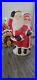 Vintage Mr & Mrs Clause Light Up Blow Mold Christmas Decoration 1978 Empire