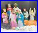 Vintage Nativity Blow Mold 12 Piece Table Top Set Lighted Christmas Empire