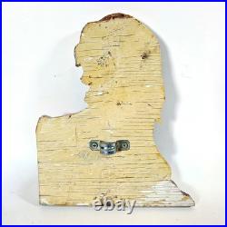 Vintage Primitive Exterior Christmas Holiday Yard Decor. 5 Plywood Elf Cutouts