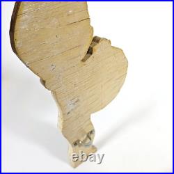 Vintage Primitive Exterior Christmas Holiday Yard Decor. 5 Plywood Elf Cutouts