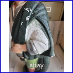 Vintage RARE drummer boy blow mold Xmas nativity scene lawn Shepherd