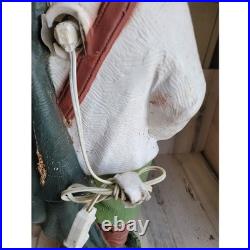 Vintage RARE drummer boy blow mold Xmas nativity scene lawn Shepherd