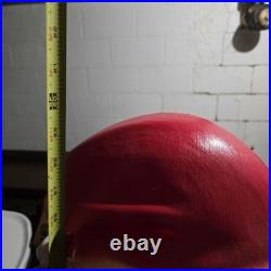 Vintage Santa Claus Blow Mold Light Up 5ft Plastic Christmas Yard Decoration