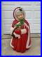 Vintage Santa’s Best MRS. CLAUS 40 Lighted Blow Mold Christmas Yard Decor