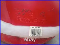 Vintage Santa's Best Mrs. Claus 40 Lighted Blow Mold Christmas Decor READ