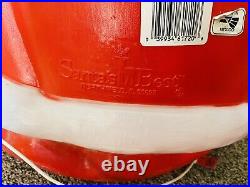 Vintage Santa's Best Mrs. Claus 40 Lighted Blow Mold Christmas Decor READ