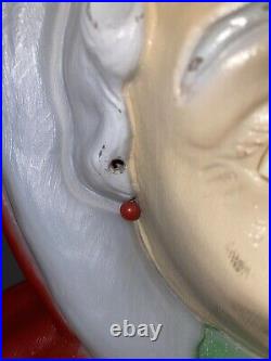 Vintage Santa's Best Mrs. Claus 40 Lighted Blow Mold Christmas Decor READ