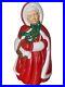 Vintage Santa’s Best Mrs. Claus 40 Lighted Blow Mold Christmas Decor works
