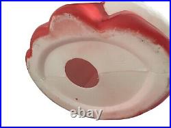 Vintage Santa's Best Mrs. Claus 40 Lighted Blow Mold Christmas Decor works
