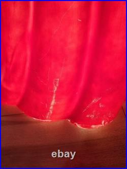 Vintage Santa's Best Mrs. Claus 40 Lighted Blow Mold Christmas Yard Decor