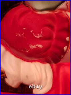 Vintage Santa's Best Mrs. Claus 40 Lighted Blow Mold Christmas Yard Decor