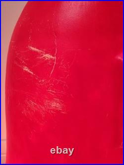 Vintage Santa's Best Mrs. Claus 40 Lighted Blow Mold Christmas Yard Decor