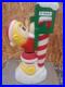 Vintage Santa’s Elf Mailbox Post Lighted Christmas Blow Mold 34 by General Foam