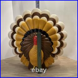 Vintage THANKSGIVING TURKEY Blow Mold Don Featherstone Union Products NO Light
