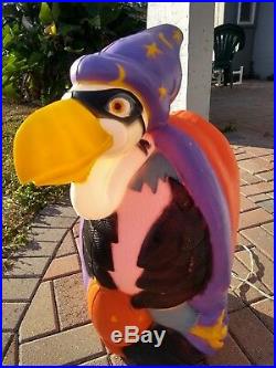 Vintage TPI 1997 Halloween Lighted Vulture Buzzard Plastic Blow Mold 28 RARE