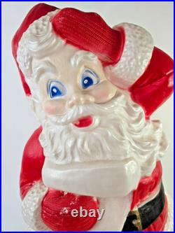 Vintage Union 43 Santa Reading List Lighted Blow Mold