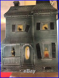 Vintage Union Blow Mold Halloween Haunted House