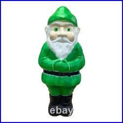 Vintage Union Don Featherstone Blow Mold St Patrick's Leprechaun Gnome NO LIGHT