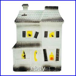 Vintage Union Don Featherstone Haunted House Blow Mold 5572 Halloween Decoration