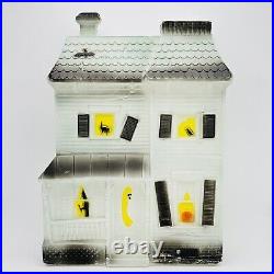 Vintage Union Don Featherstone Haunted House Blow Mold 5572 Halloween Decoration