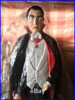 Vintage Union Products Bela Lugosi as Dracula Blow Mold Don Featherstone
