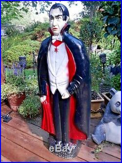 Vintage Union Products Bela Lugosi as Dracula Blow Mold Don Featherstone 42