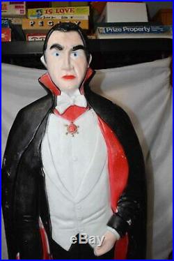 Vintage Union Products and Halloween Bela Lugosi Blow Mold Don Featherstone 1998