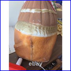 Vintage general foam large camel blow mold Nativity lawn decor Xmas