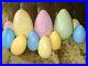 Vtg 1998 Grand Venture Embossed Easter Egg Blow Molds Lot Of 11