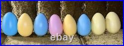 Vtg 1998 Grand Venture Embossed Easter Egg Blow Molds Lot Of 11