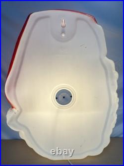 Vtg 34 Empire Blow Mold Santa Face Head Lighted Outdoor Christmas Decor EMPIRE