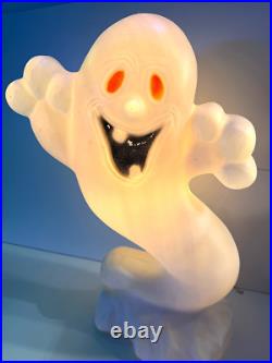 Vtg 80s Empire Halloween Blow Mold 23 Ghost light NICE