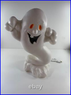 Vtg 80s Empire Halloween Blow Mold 23 Ghost light NICE