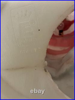 Vtg Empire 41 African American Black Santa Claus Blow Mold Stocking RARE
