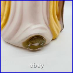 Vtg Empire Blow Mold Christmas Nativity Wise Man Bowing Kneeling 36 Pink Gold