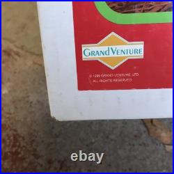 Vtg Grand Venture Lighted Lamb Blow Mold Christmas Nativity Original Box Sheep