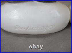 Vtg PILGRIMES of MAN & WOMAN Lighted Thanksgiving Blow Molds By Don Featherstone