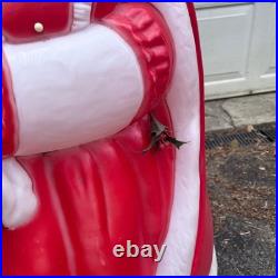 Vtg Santas Best Mrs Claus Blow Mold 41 Inch Christmas Lighted Yard Decor 161720