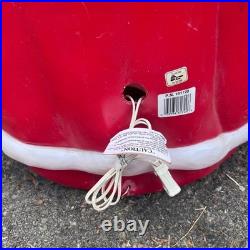 Vtg Santas Best Mrs Claus Blow Mold 41 Inch Christmas Lighted Yard Decor 161720