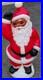 Vtg Waving Santa Blow Mold General Foam Christmas 40 Tall Black Works See Pics